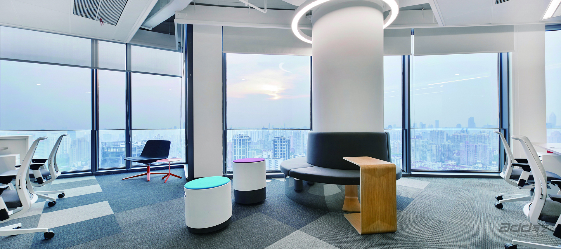 雅?；まk公室裝修-辦公室座談區-pc