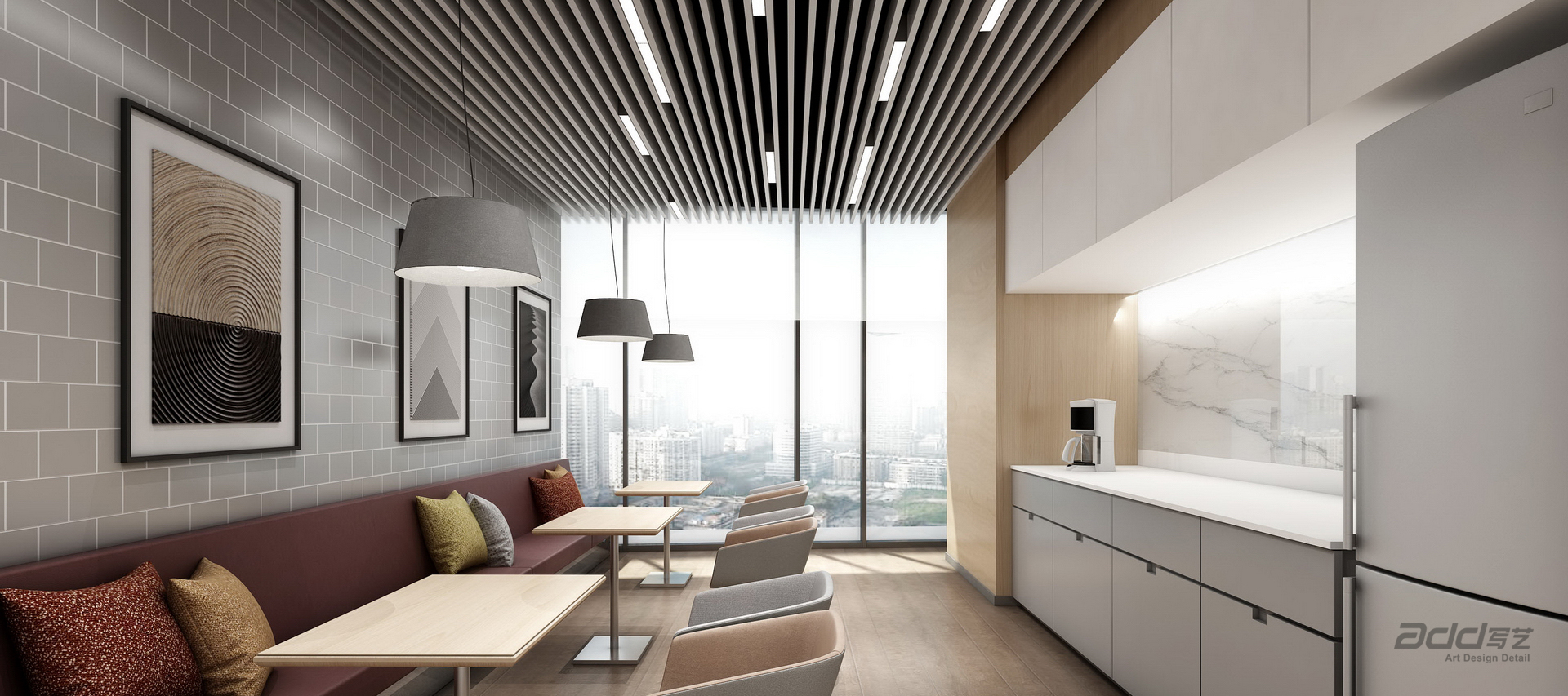 雅?；まk公室裝修-茶水間-pc